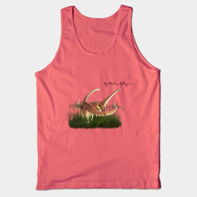 SORE THROAT! Tank Top by gasponce